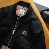 Áo Khoác BOMBER Nam BURBERRY Chất Vải Dù 2 Lớp Xịn Mịn Chống Thấm Nhẹ Ấm Thu Đông Hàng Xịn Cao Cấp Có Big Size