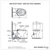 Bồn cầu TOTO 2 khối CS320DRT8 (Nắp TC600VS)