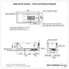 Bồn tắm chân yếm TOTO PAY1715VC/TVBF411 (1.7M)
