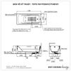 Bồn tắm chân yếm TOTO PAY1735HVC/TVBF411 (1.7M)