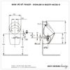 Bồn tiểu nam cảm ứng KOHLER K-16321T-MC05-0