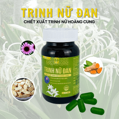 Viên uống giảm u xơ tử cung TRINH NỮ ĐAN (Hộp 30 viên)