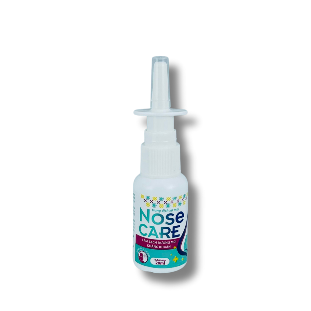 Xịt mũi rửa xoang, nghẹt mũi NOSE CARE - HGSG Pharma (Chai 20ml)