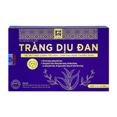 Viên uống giảm chướng bụng, khó tiêu TRÀNG DỊU ĐAN (Hộp 3 vỉ x 10 viên)