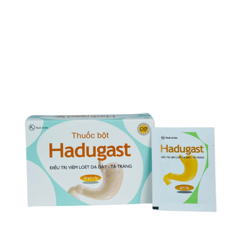 Thuốc điều trị viêm loét dạ dày – tá tràng HADUGAST (Hộp 20 gói x 3g)