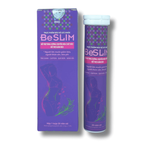 Viêm sủi giảm cân BeSlim - HGSG Pharma (Hộp 20 viên)