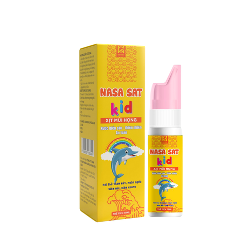 Xịt Mũi Họng cho bé NASA SAT Kid - HGSG Pharma (Chai 70ml)