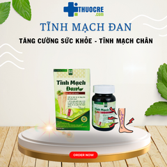 Combo Tăng Tuần Hoàn Máu: Tĩnh Mạch Đan & Ginko Brian