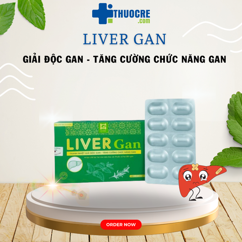 Combo Mát Gan Giải Độc: Mua 2 LiverGan Tặng 1 BeCool