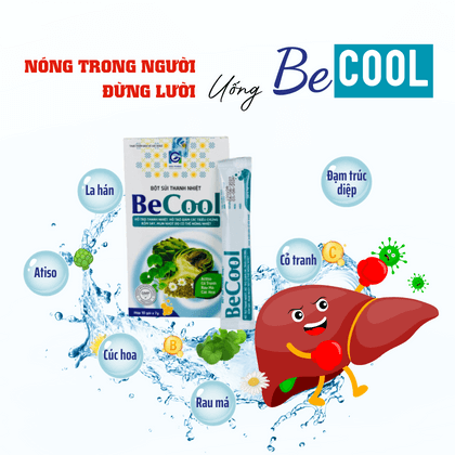 Bột Sủi Thanh Nhiệt Becool - HGSG Pharma (Hộp 10 gói x 7g)