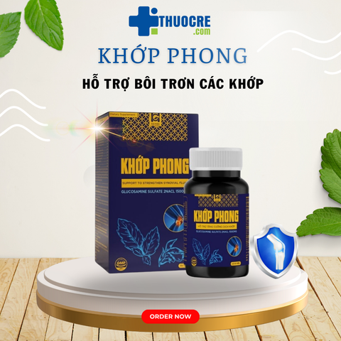 Combo Bổ Sung Canxi Dịch Khớp: Khớp Phong & Kazium Calci