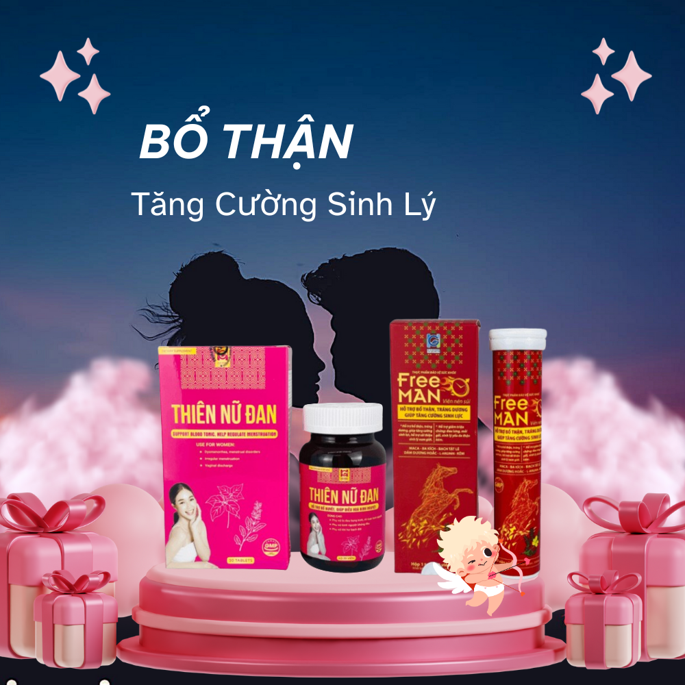 Combo Sinh Lý Nam Nữ: FreeMan & Thiên Nữ Đan