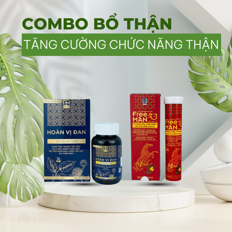 Combo Sinh Lý Nam Giới: FreeMan & Hoàn Vị Đan