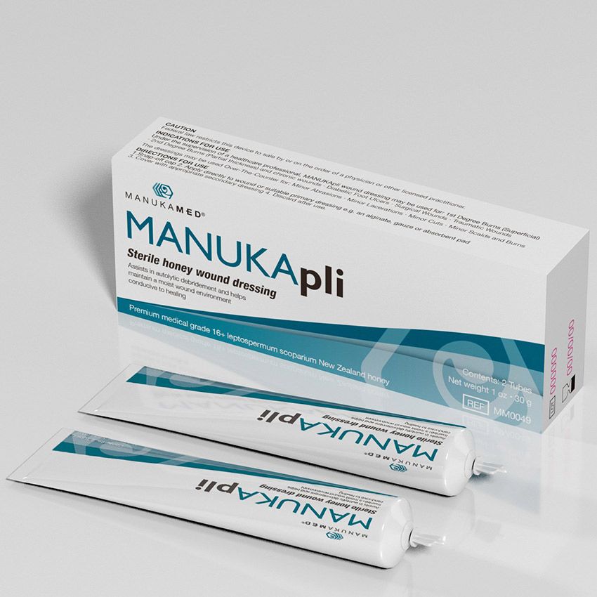 Gel bảo vệ, làm lành vết thương MANUKAPLI - Newzealand (Tuýp 15g)