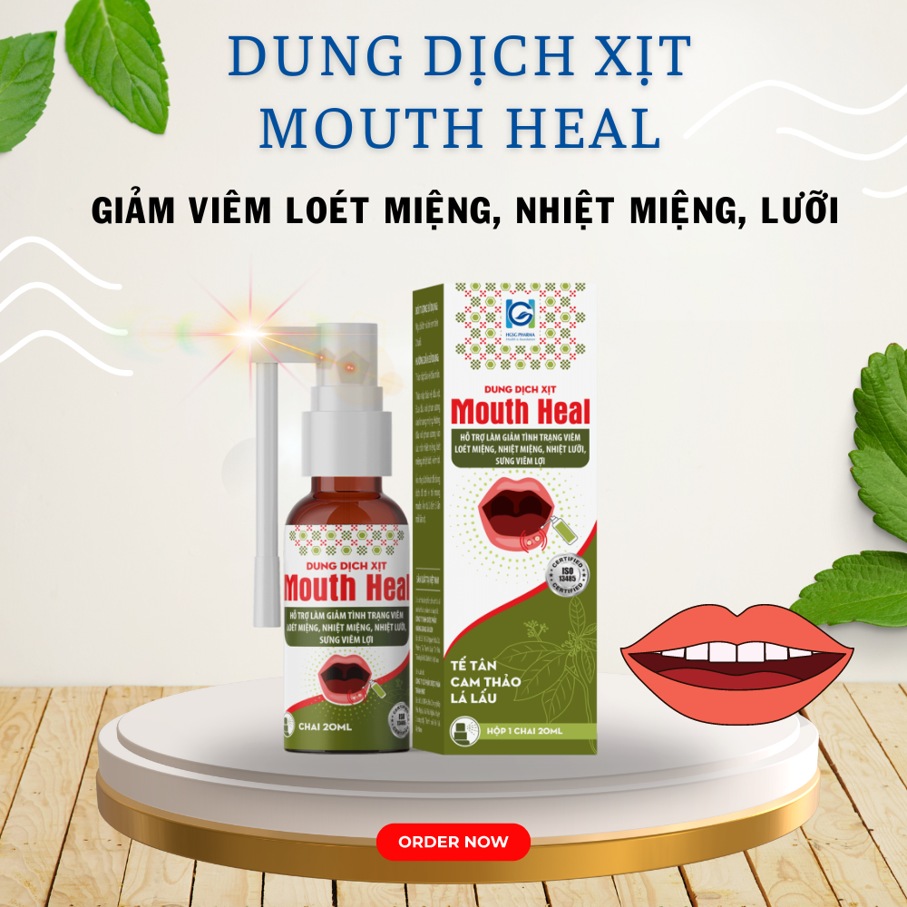 Combo Giảm Đau Răng Nhiệt Miệng: Tooth Care & Mouth Heal