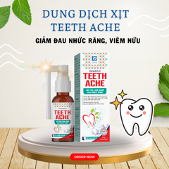 Combo Trị Loét Miệng Đau Răng: Teeth Ache & Mouth Heal
