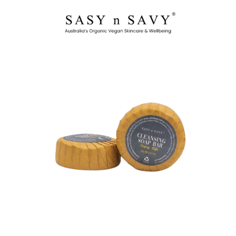 Thanh Xà Phòng Làm Sạch Hương Hoa Thuần Chay Hữu Cơ Sasy N Savy Flower Bush Cleasning Soap Bar 20g