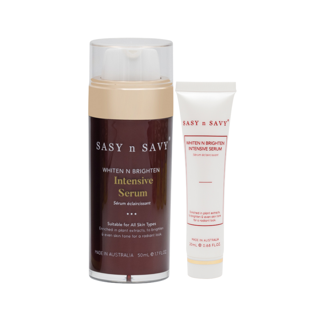 Tinh Chất Dưỡng Trắng Da Chuyên Sâu Thuần Chay Hữu Cơ Sasy n Savy Whiten n Brighten Intensive Serum