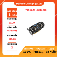VGA GALAX GTX1050Ti -4GB 2ND