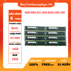 RAM DDR4 ECC 16GB BUSS 2400 2ND