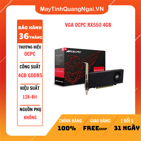 VGA OCPC RX550 4GB
