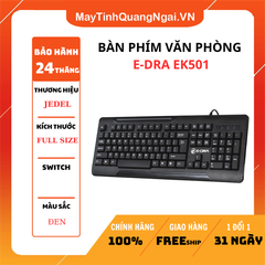 BÀN PHÍM VĂN PHÒNG E-DRA EK501