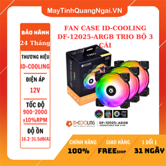 FAN CASE ID-COOLING DF-12025-ARGB TRIO BỘ 3 CÁI