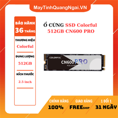 Ổ CỨNG SSD Colorful 512GB CN600 PRO