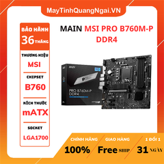 MAIN MSI PRO B760M-P DDR4