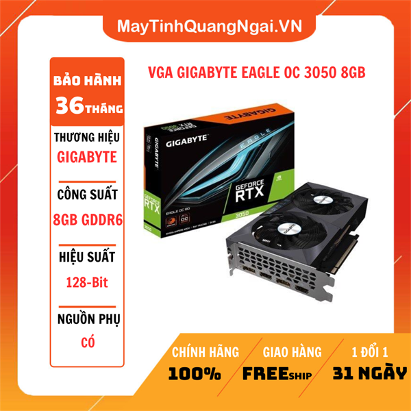 VGA GIGABYTE EAGLE OC 3050 8GB