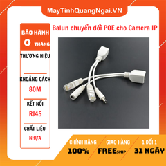 Balun chuyển đổi POE cho Camera IP