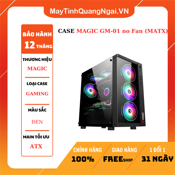 CASE MAGIC GM-01 no Fan (MATX)