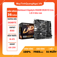 Mainboard Gigabyte B560M DS3H V3 (rev. 1.0) 4 khe ram