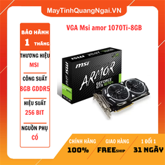 VGA Msi amor 1070Ti-8GB