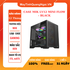 CASE MIK LV12 MINI FLOW - BLACK