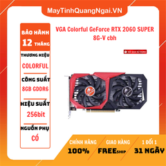 VGA Colorful GeForce RTX 2060 SUPER 8G-V cbh