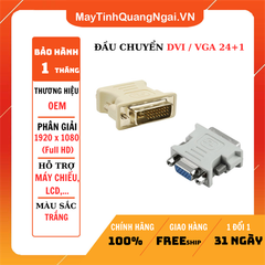 ĐẦU CHUYỂN DVI / VGA 24+1