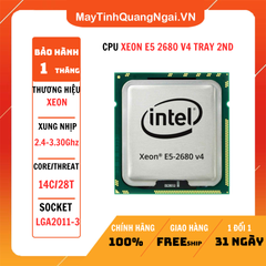 CPU XEON E5 2680 V4 TRAY 2ND