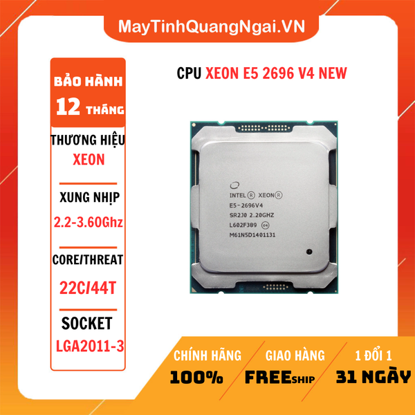CPU XEON E5 2696 V4 NEW