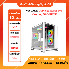 VỎ CASE VSP Aquanaut Pro Gaming X2 WHITE