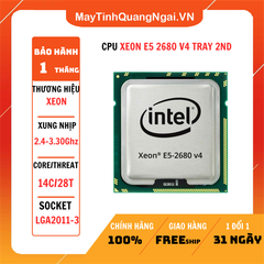 CPU XEON E5 2680 V4 TRAY 2ND