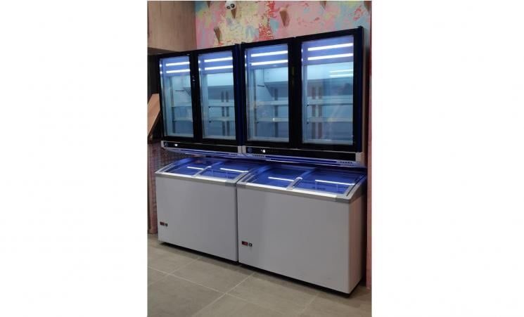 Tủ đông mát trưng bày thực phẩm IARP AMAZE S 100