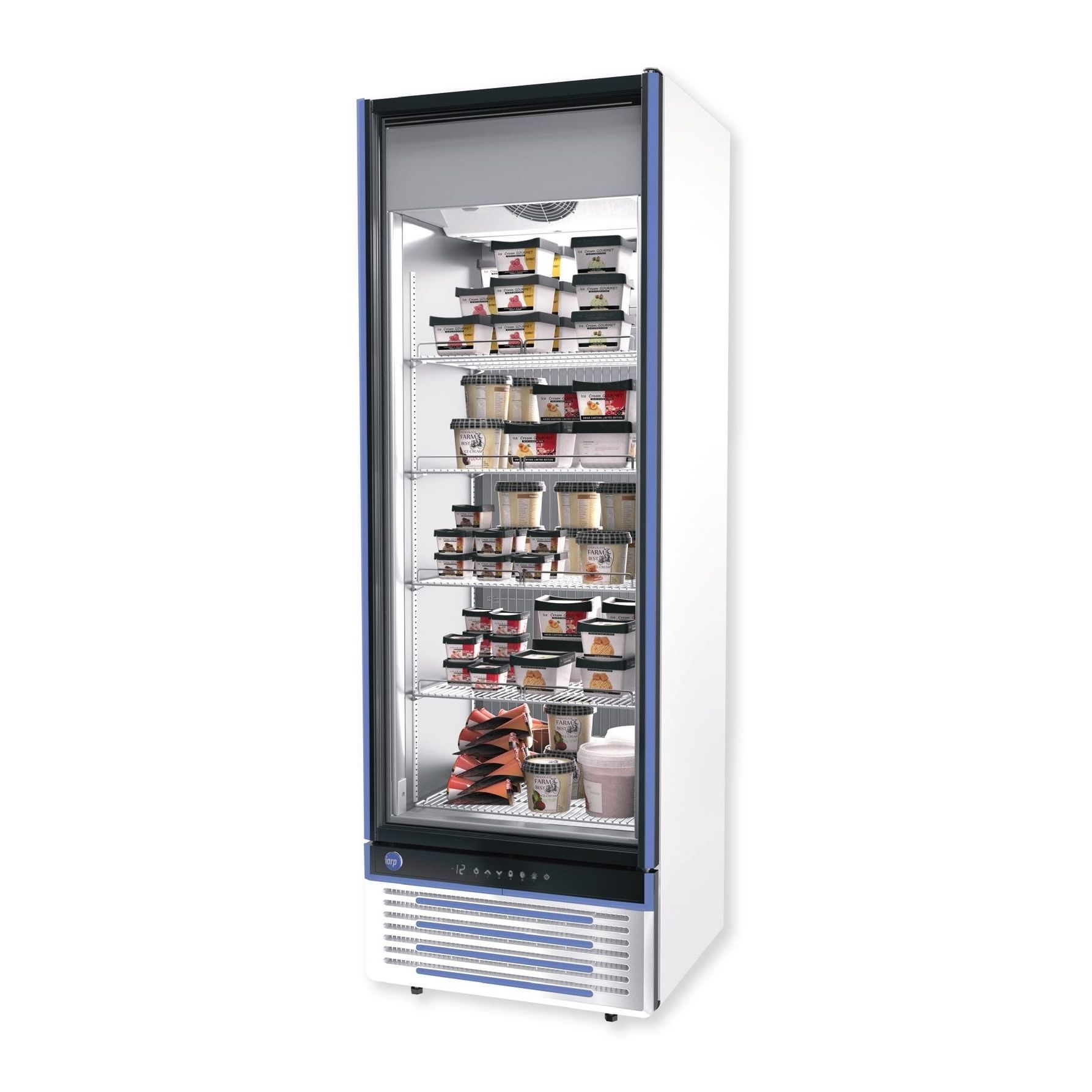 Tủ đông đứng trưng bày kem thực phẩm IARP GLEE 45