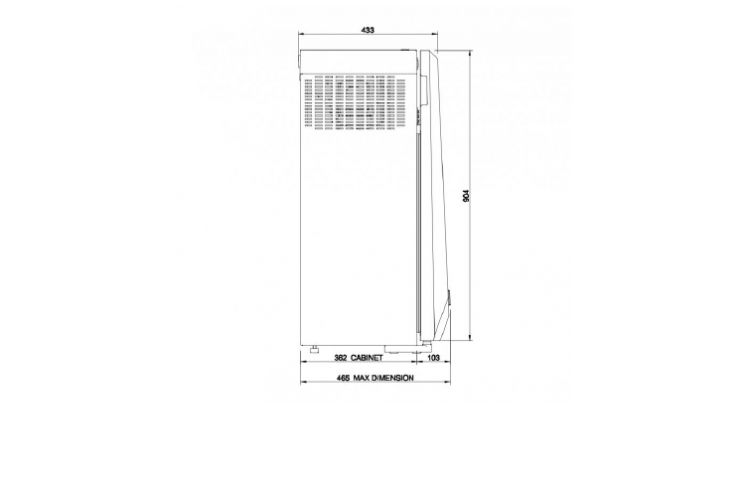 Tủ đông đặt quầy IARP SUPER EXCITE