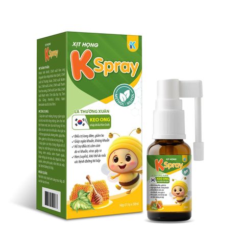  XỊT HỌNG KEO ONG KSPRAY 