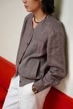 (ED) V-neck Shirt Coat
