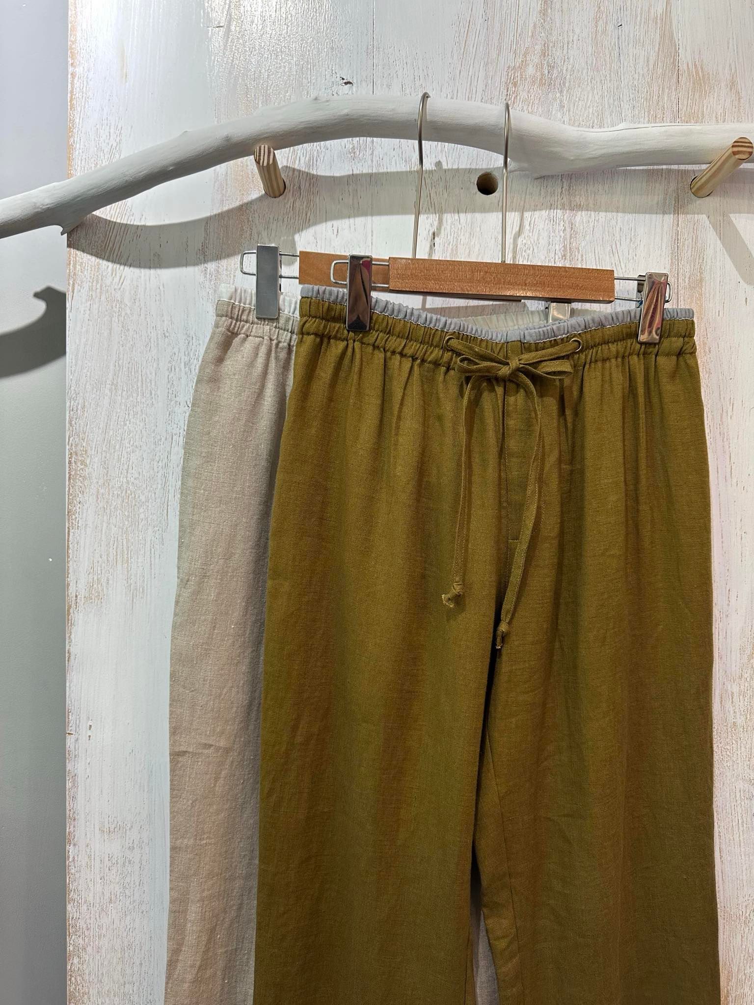 (Men) Elastic Waist Pants