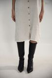 Band Collar Dress