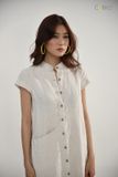 Band Collar Dress