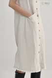 Band Collar Dress